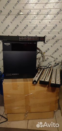 Гибридная цифровая Атс panasonic TDA