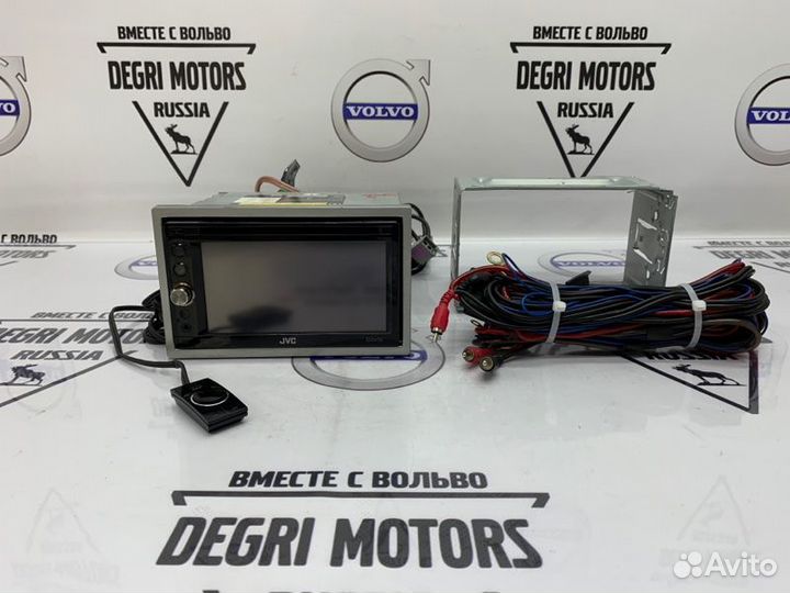 Магнитола 2DIN KW-AVX640 DVD MP3 USB CD + провода