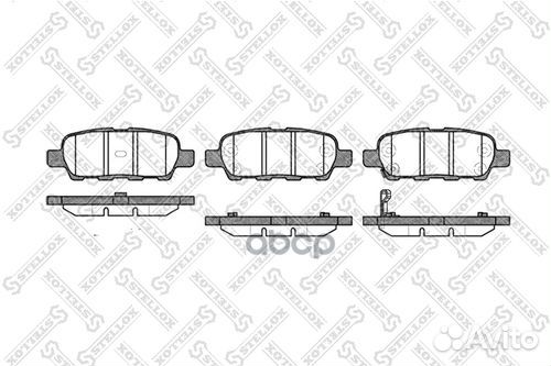 887 001-SX 876 01D1244M-01 колодки дисковые