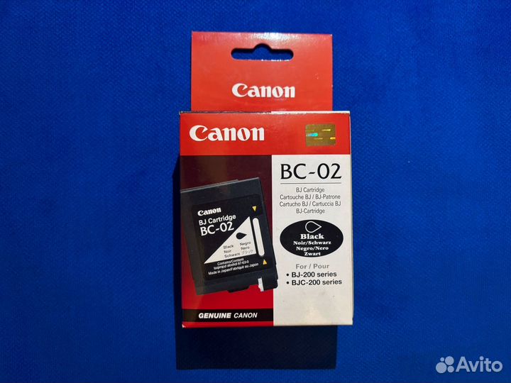 Картридж canon BC-02