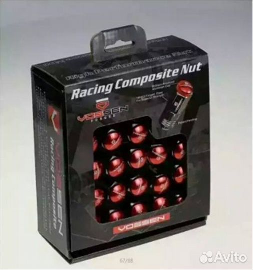 Гайки vossen M12x1.5 (сталь) (Золотой)