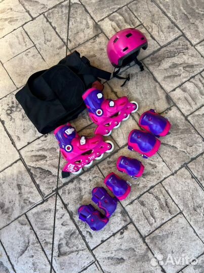 Детские ролики и защита