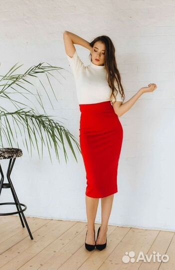 Джерси нейлон рома красный