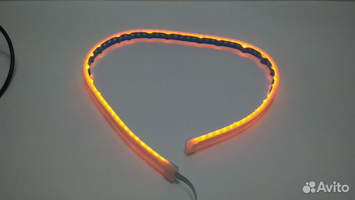 Светодиодная лента 2 режима (дхо+поворот) (60 см.)