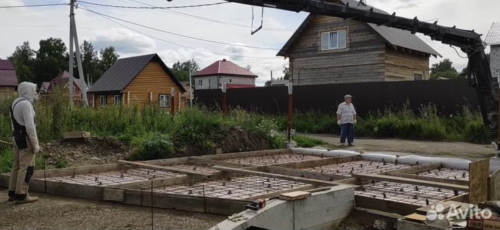 Стяжки под авто, отмостки