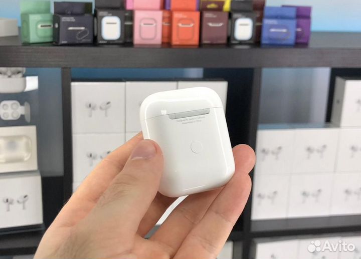 Airpods 2 (оригинальное качество Airoha 1562A)