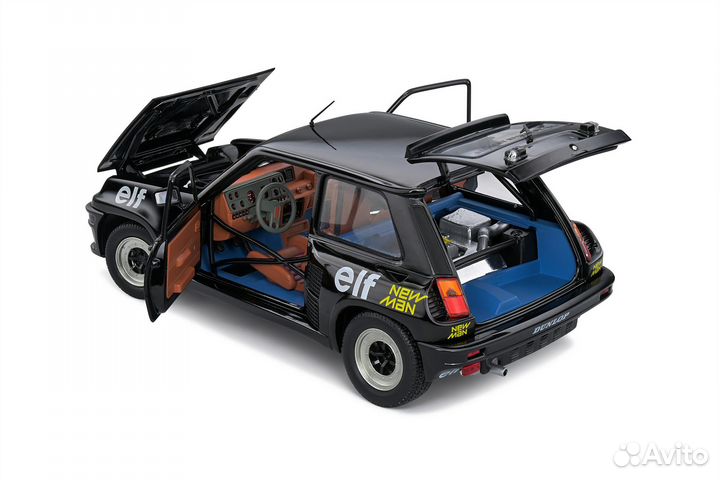 Renault 5 turbo – european CUP – 1984.Solido 1:18