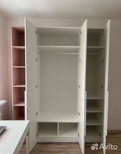 Шкаф встроенный распашной