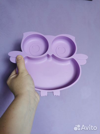 Тарелка силиконовая на присоске