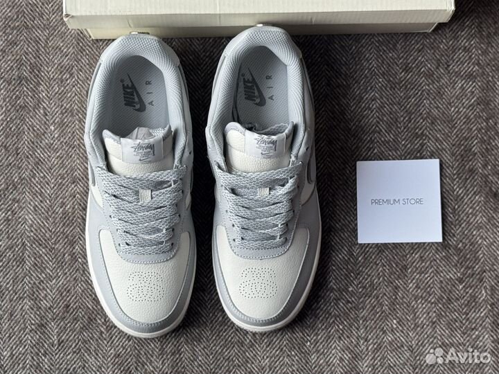 Nike Air Force 1 Low Stussy Grey White