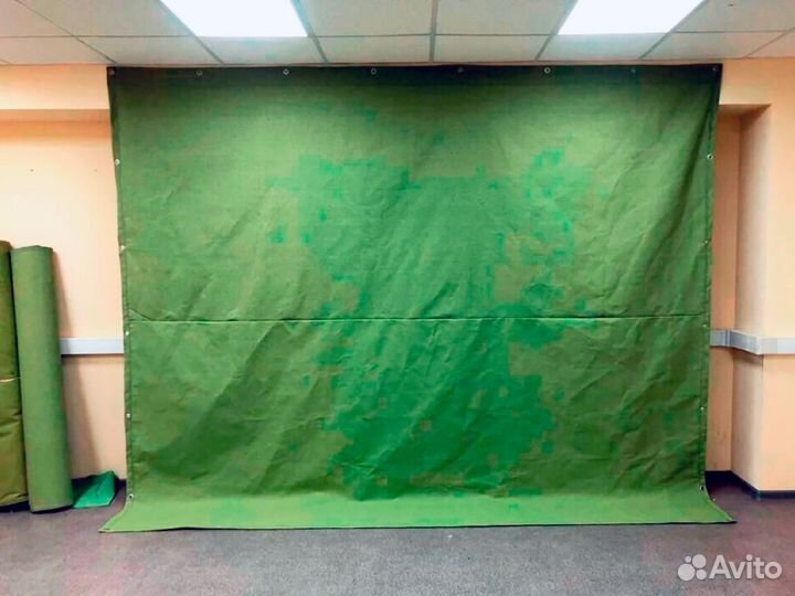 Штора в гараж 3 х 1.9 метра из брезента