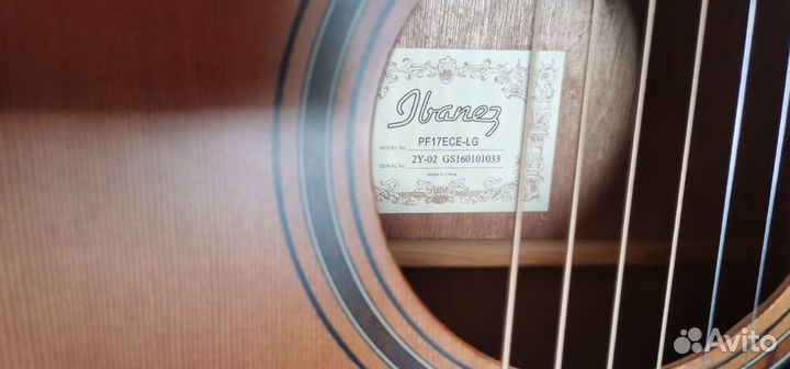 Гитара электроакустика