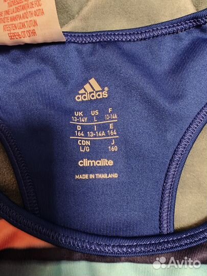 Топ бра Adidas на рост 164 см для Тенниса