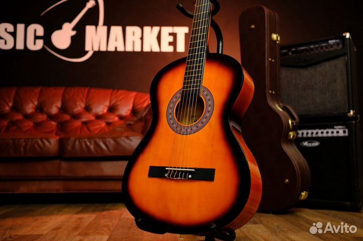 Классическая гитара 4/4 MR (Комплект)