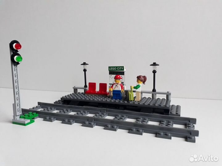 Lego Ж/Д станция