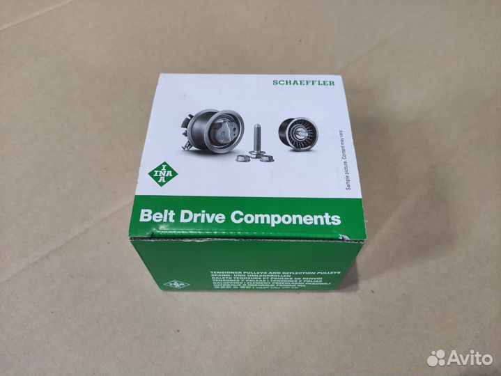 Ролик натяжной ремня генератора INA