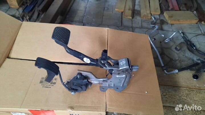 Педальный узел nissan qashqai j10
