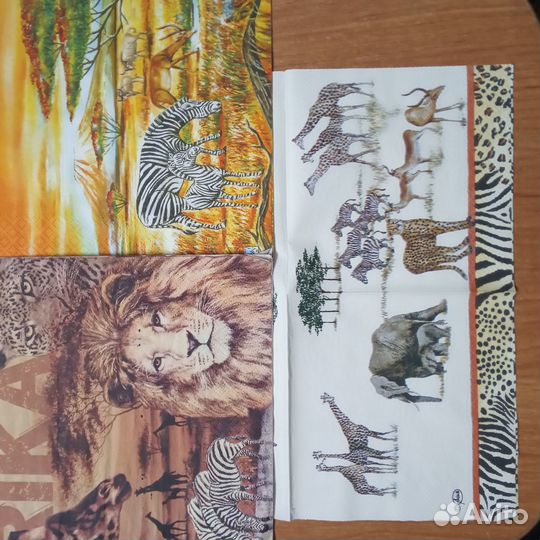 Салфетки для декупажа наборы