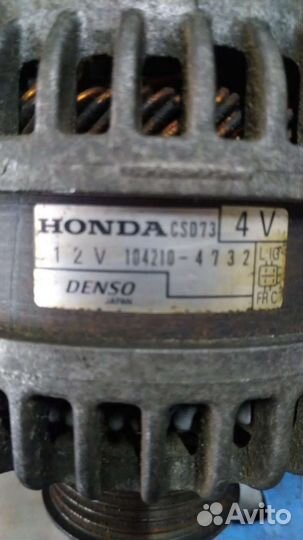 Генератор на Honda двигатель к20а