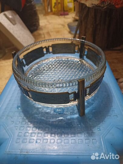 Пепельница СССР бронза