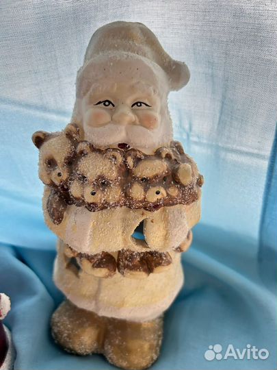 Дед мороз новый подсвечник фигурка