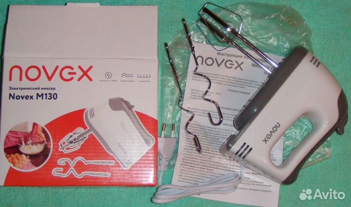 Новый миксер novex