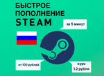Пополнение Steam - Карты пополнения - Стим игры