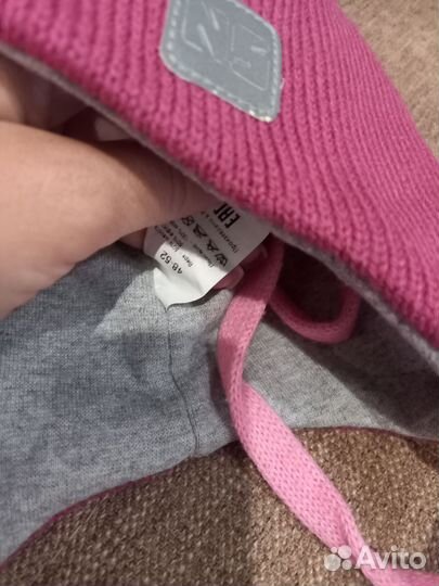 Комплект шапка, шарф и краги