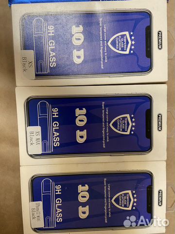 Защитное стекло на iPhone, Honor, Samsung