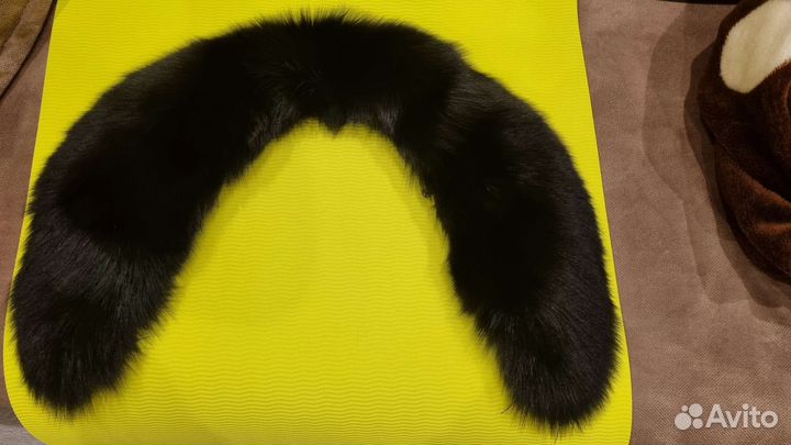 Меховой воротник песец