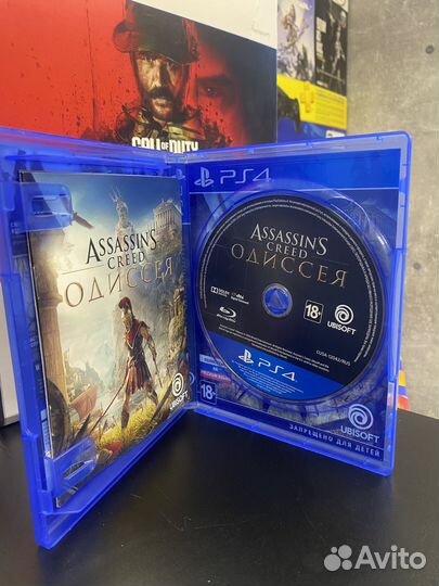 Assasins creed Одиссея ps4 диск