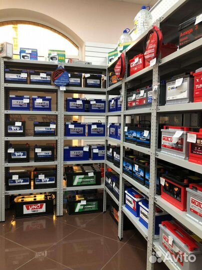 Аккумуляторный склад, новые с доставкой