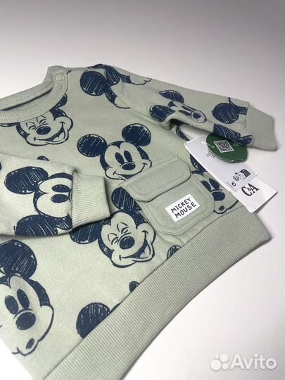 Костюм детский C&A новый, свитшот брюки, размер 62