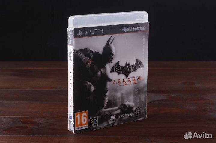 PS3 Batman Arkham City 3D Обложка