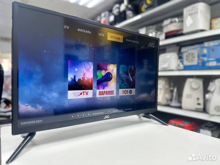 Телевизор JVC LT-24M580 android SMART tv (17039)