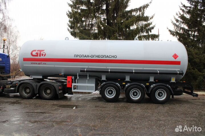 Полуприцеп газовоз GT7 ППЦТ-45, 2023