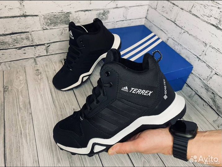 Adidas terrex gore tex зимние с мехом