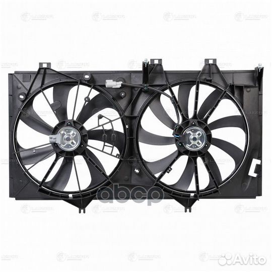 Э/вентиляторы охл. с кожухом (2 вент.) для а/м