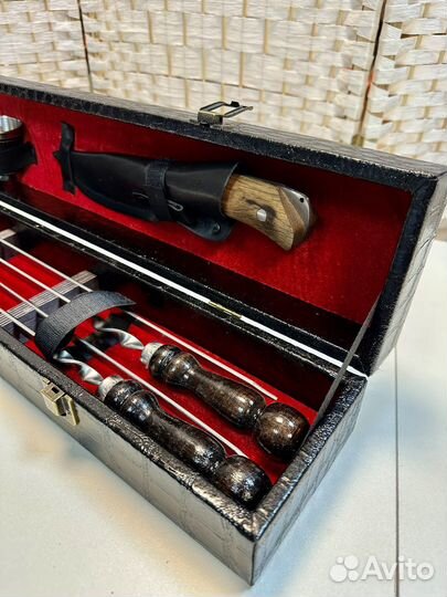 Шампуры в подарочном наборе