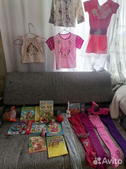 Детские вещи пакетом на девочку 98 104