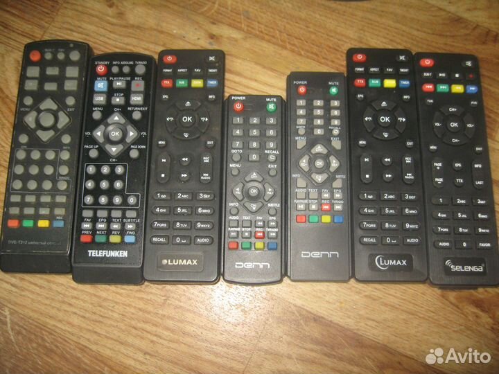 Пульты к тв приставкам