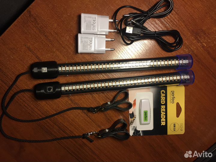 Пиксельные пои для светового шоу (LED poi) 36