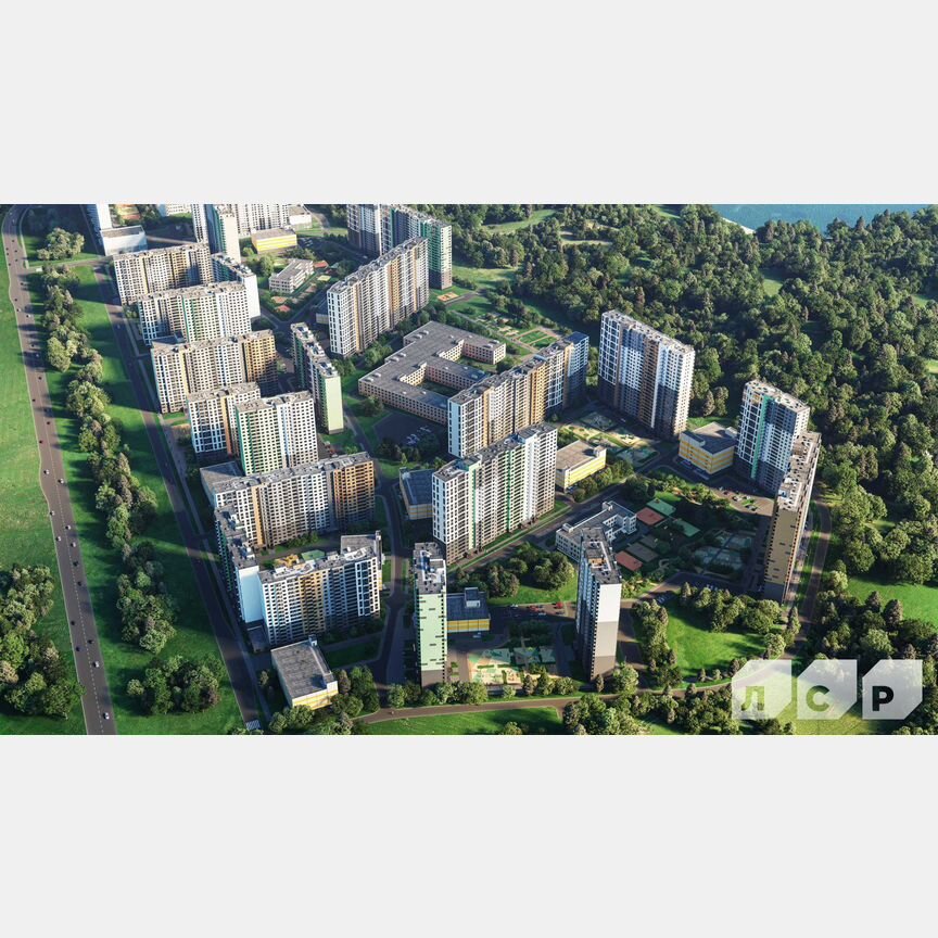1-к. квартира, 30,6 м², 20/24 эт.