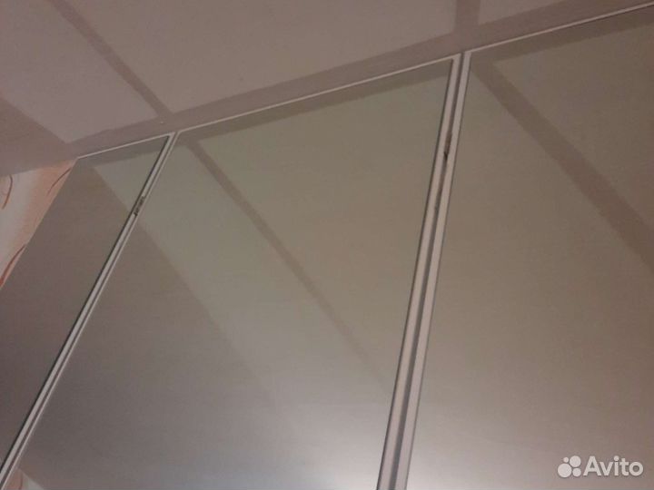 Зеркало напольное для примерочной, под потолок