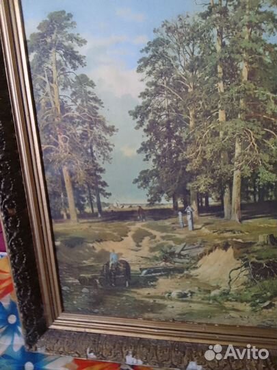 Картина очень старая