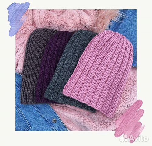 Шапки женские новые, ручная работа