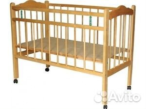 Кроватка детская Ладушка, 1200х600, новая