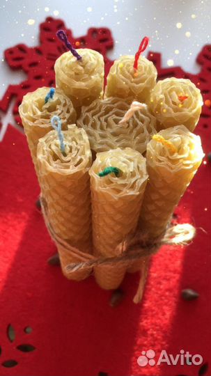 Свечи восковые