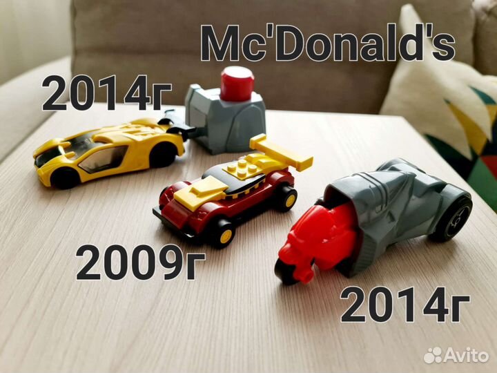 Mc'Donalds игрушки 2009, 2011, 2014, 2016гг