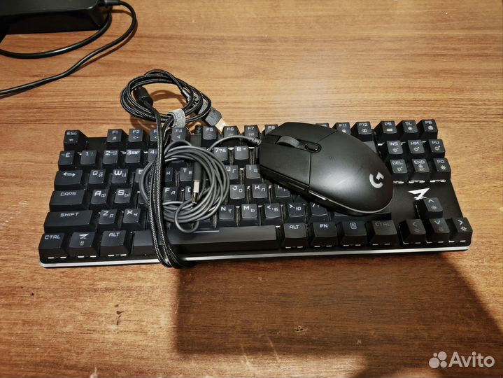 Мышка logitech g102 клавиатура z gaming black pro